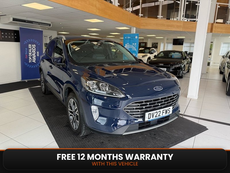 Blue 2022 Ford Kuga SUV/Crossover Front-wheel drive Manual