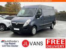 Vauxhall Movano CDTi 3500 L2H2 Euro 6 130ps 