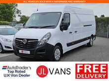 Vauxhall Movano CDTi 3500 BiTurbo Edition L3H2 Euro 6 135ps 