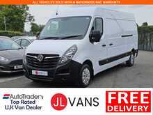 Vauxhall Movano CDTi 3500 BiTurbo Edition L3H2 Euro 6 135ps 