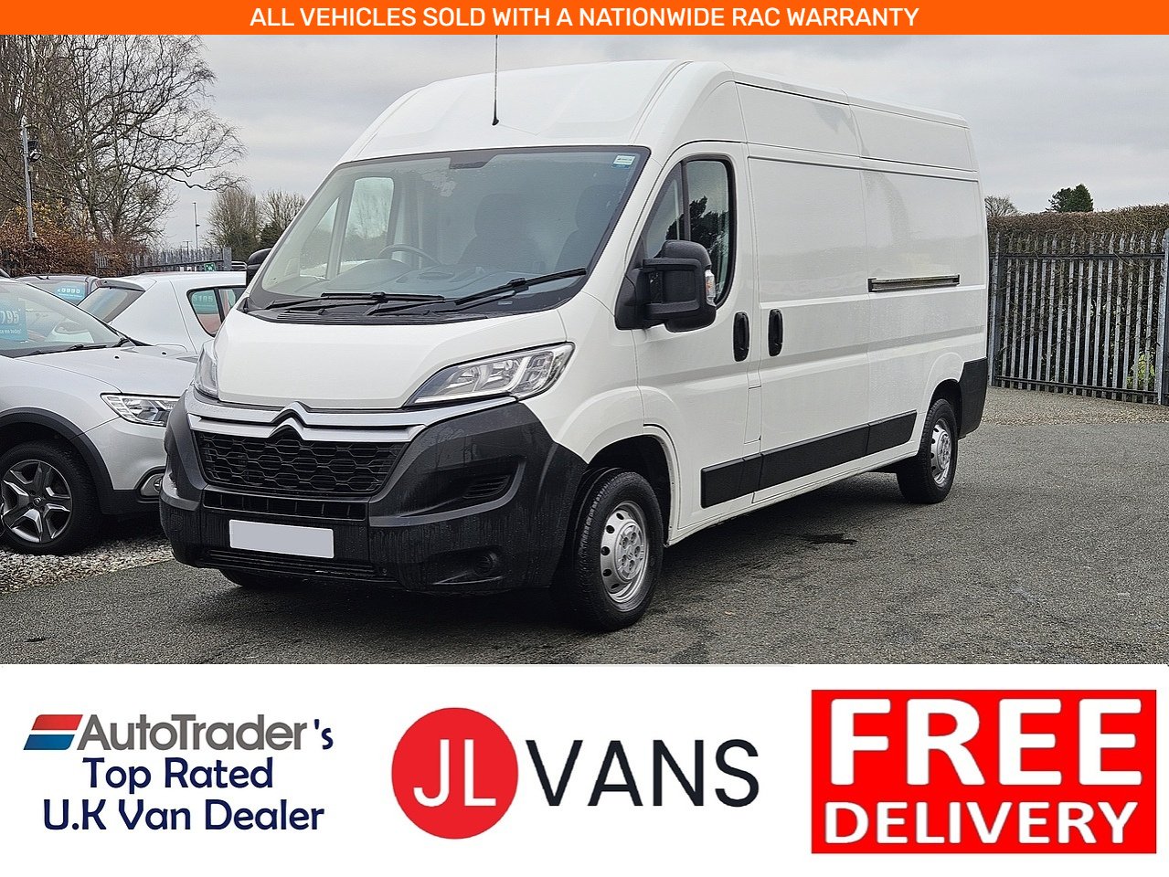 Citroen 2.2 BlueHDi 35 Enterprise Panel Van 5dr Diesel Manual L3 High Roof Euro 6 (s/s) (140 ps)