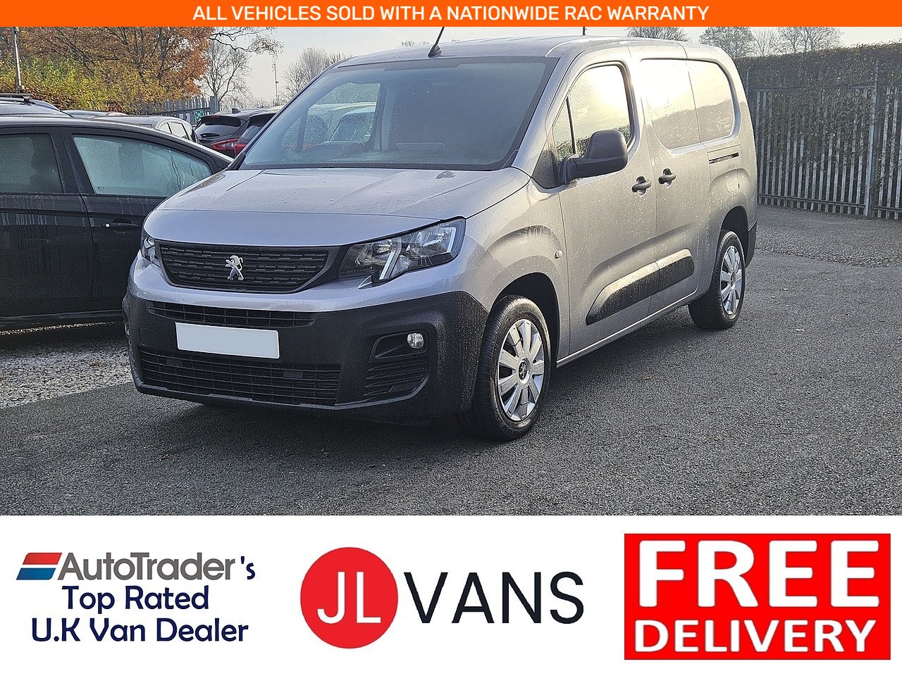 Peugeot 1.6 BlueHDi 950 Professional Long Panel Van 6dr Diesel Manual LWB Euro 6 (s/s) (100 bhp)