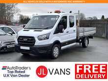 Ford Transit 350 EcoBlue Leader CrewCab Dropside L4 RWD Euro 6 130ps 2022 