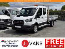 Ford Transit 350 EcoBlue Leader CrewCab Dropside L4 RWD Euro 6 130ps 2022 