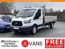 Ford Transit 350 EcoBlue L3 Dropside RWD Euro 6 130ps AC 2017 