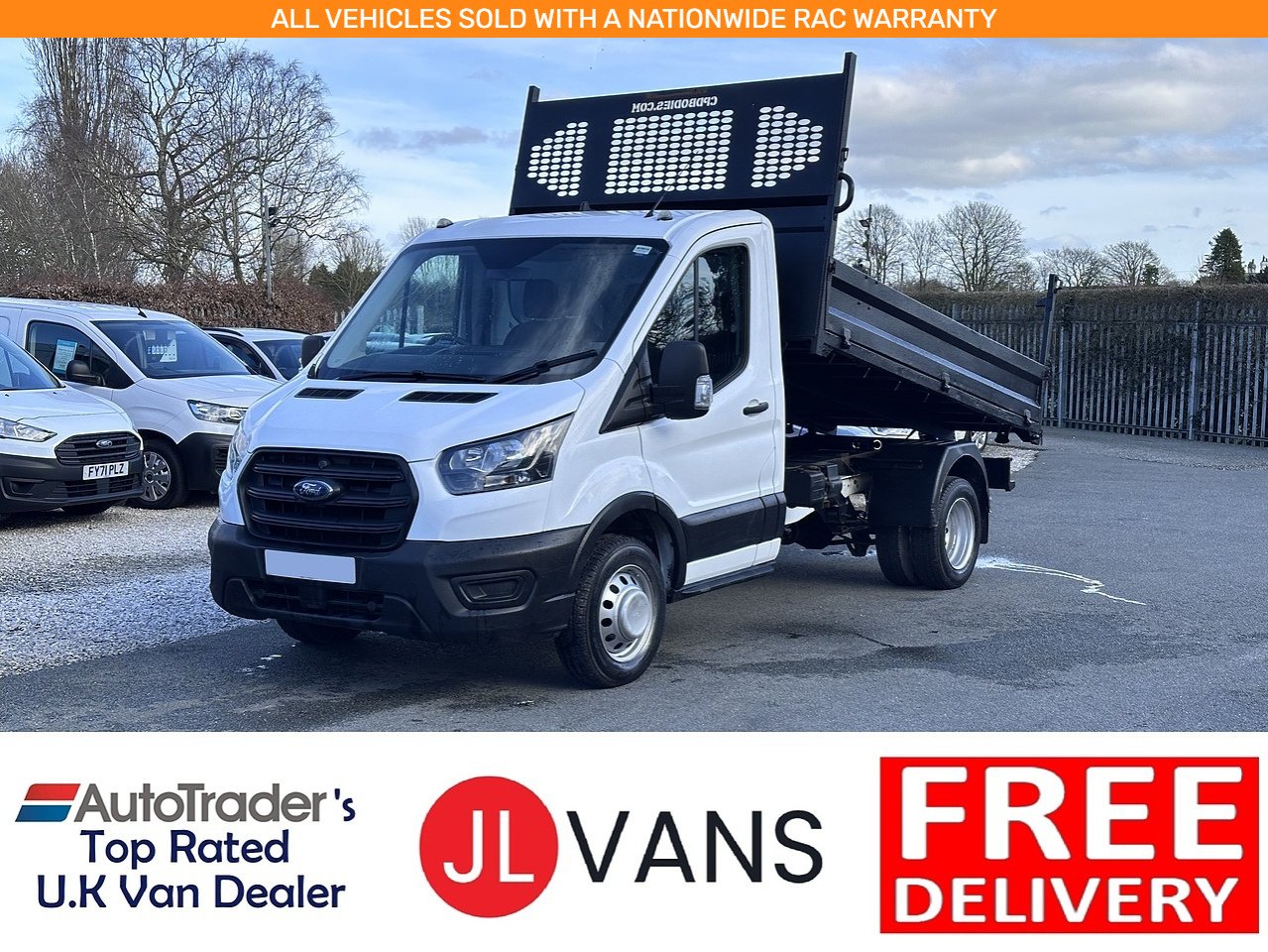 Ford 2.0 350 EcoBlue HD Leader Tipper 2dr Diesel Manual RWD L2 Euro 6 (s/s) (130 ps)