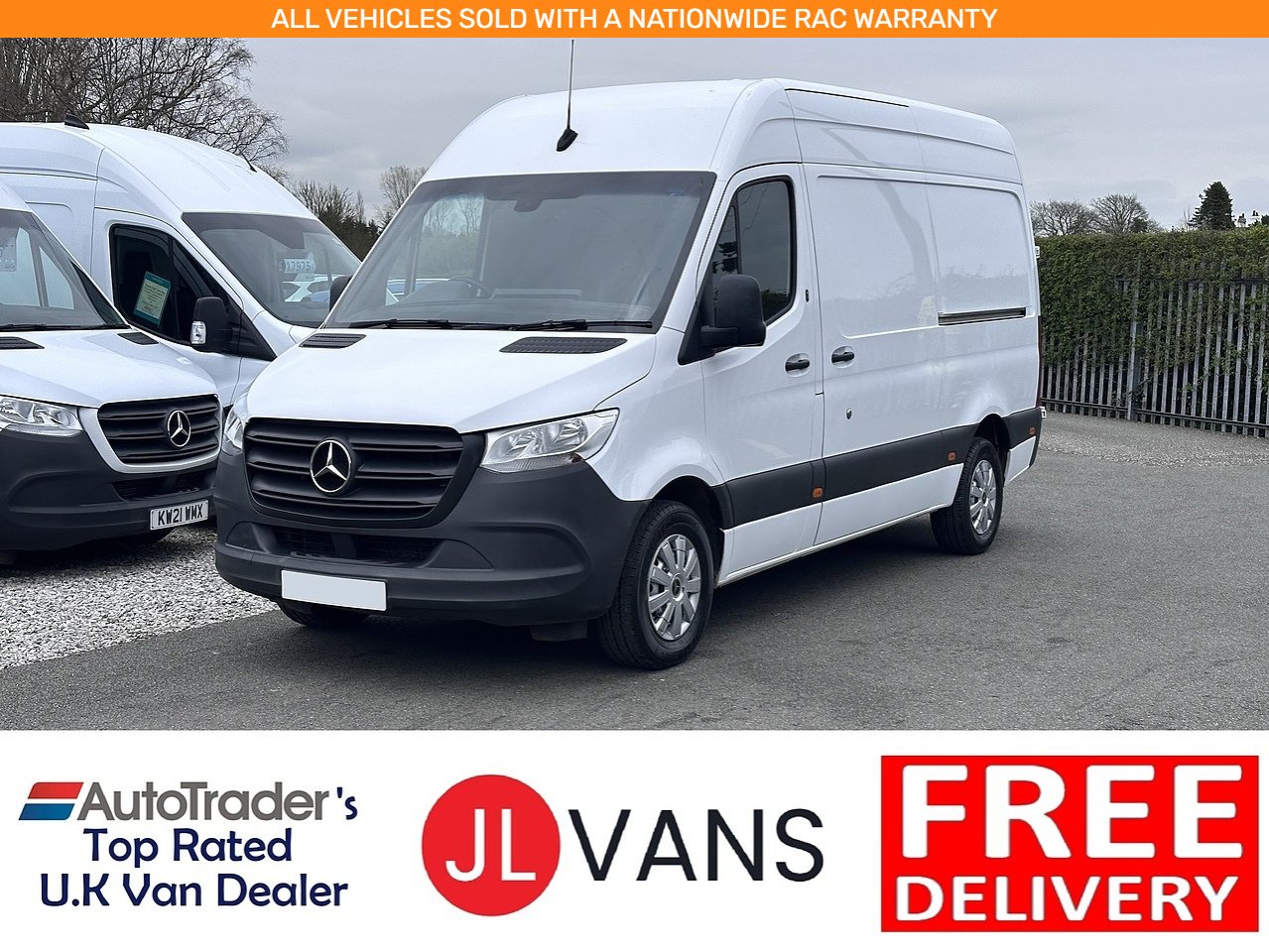 Mercedes-Benz 2.0 315 CDI Progressive Panel Van 5dr Diesel Manual RWD L2 H2 Euro 6 (s/s) (150 ps)