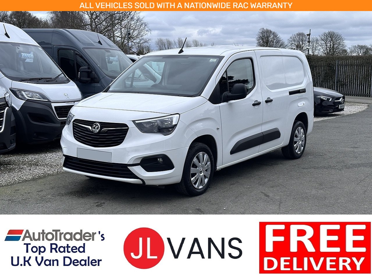 Vauxhall 1.5 Turbo D 2300 Sportive Panel Van 4dr Diesel Manual L2 H1 Euro 6 (100 ps)