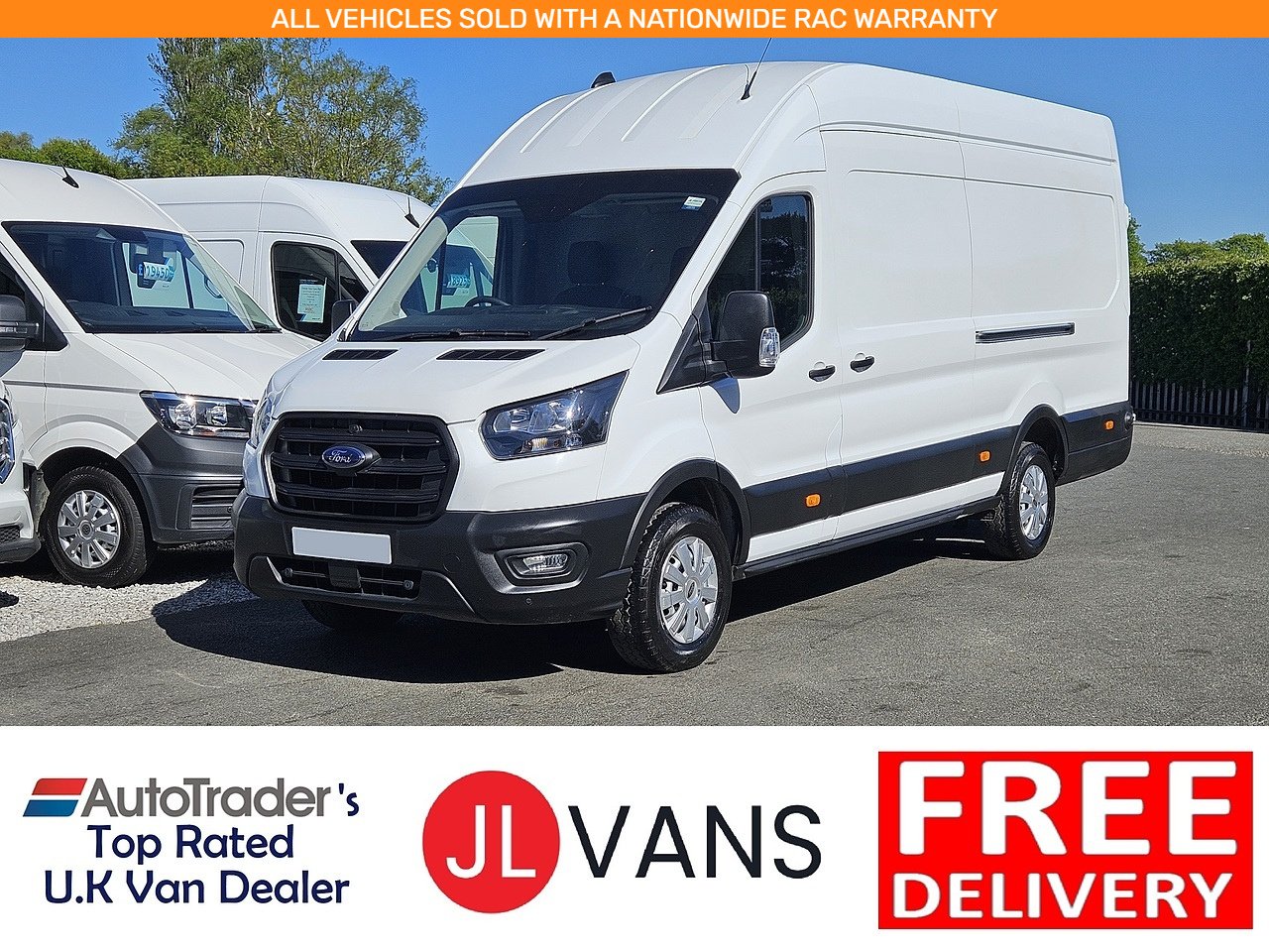 Ford 2.0 350 EcoBlue Leader Panel Van 5dr Diesel Manual RWD L4 H3 Euro 6 (s/s) (130 ps)