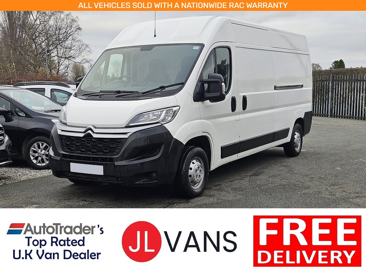 Citroen 2.2 BlueHDi 35 Enterprise Panel Van 5dr Diesel Manual L3 High Roof Euro 6 (s/s) (140 ps)