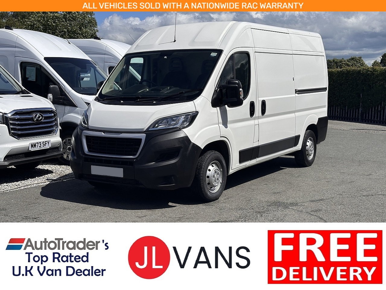 Peugeot 2.0 BlueHDi 335 Professional Panel Van 5dr Diesel Manual L2 H2 Euro 6 (130 ps)