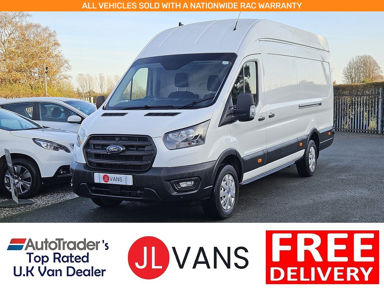Ford 2.0 350 EcoBlue HD Leader Panel Van 5dr Diesel Manual RWD L4 H3 Euro 6 (s/s) (DRW) (130 ps)