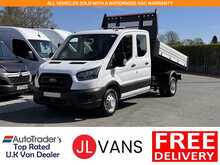 Ford Transit 350 EcoBlue Leader L3 DoubleCab Tipper RWD Euro 6 130ps 2022 