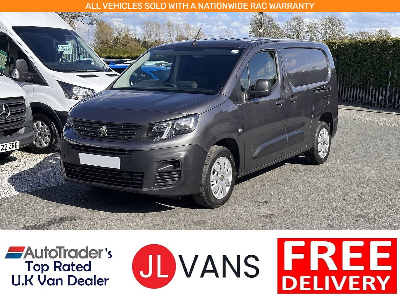 Peugeot 1.5 BlueHDi 950 Professional Premium + Long Panel Van 6dr Diesel Manual LWB Euro 6 (s/s) (100 bhp)