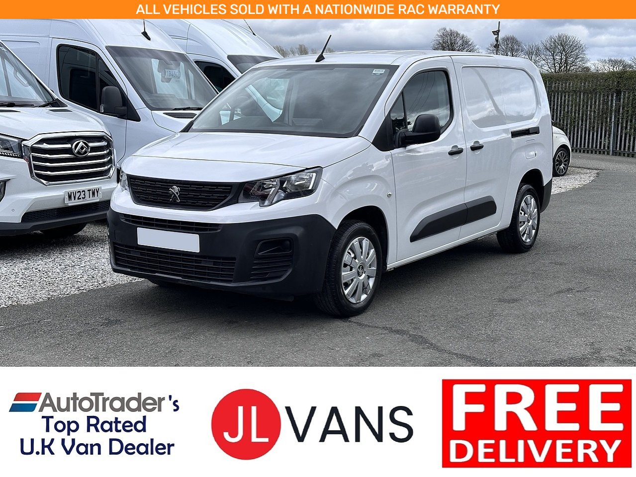 Peugeot 1.5 BlueHDi 950 Professional Premium + Long Panel Van 6dr Diesel Manual LWB Euro 6 (s/s) (100 bhp)