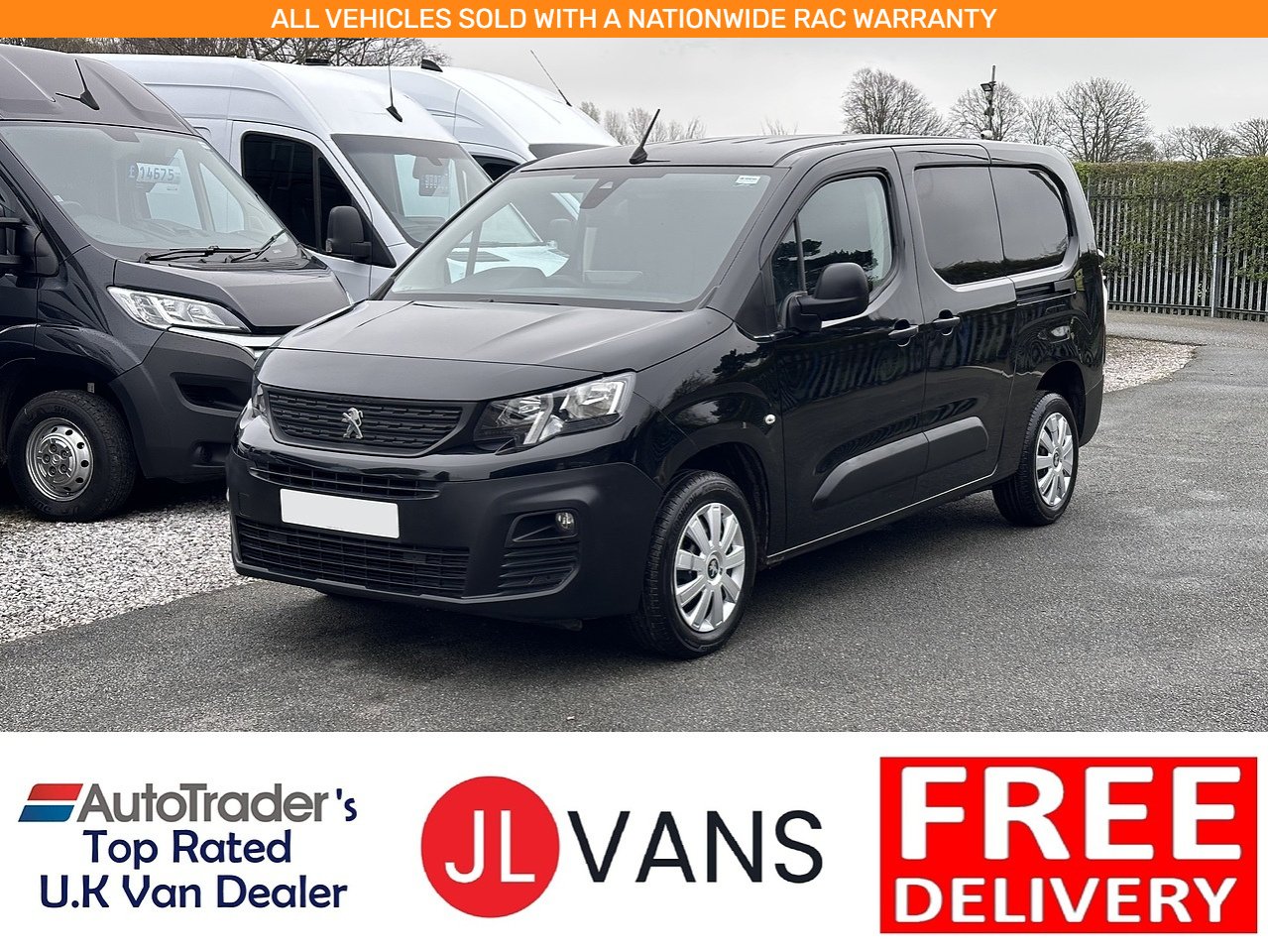 Peugeot 1.5 BlueHDi 950 Professional Premium Long Panel Van 6dr Diesel Manual LWB Euro 6 (100 bhp)