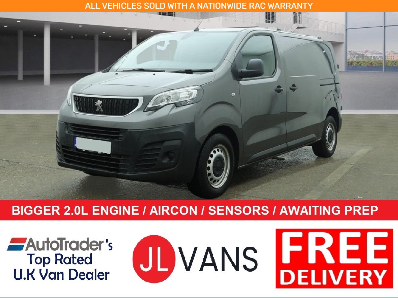 Peugeot 2.0 BlueHDi 1400 Professional Standard Panel Van 6dr Diesel Manual MWB Euro 6 (s/s) (120 ps)