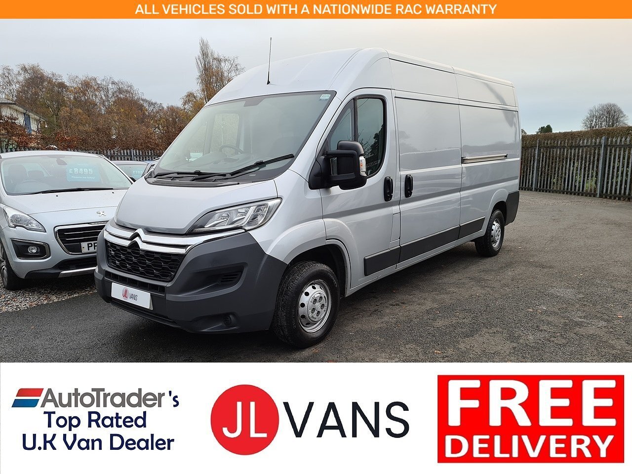 Citroen 2.2 BlueHDi 35 Enterprise Edition Panel Van 5dr Diesel Manual L3 H2 High Roof Euro 6 (s/s) (140 ps)