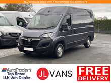 Vauxhall Movano CDTi 3500 BiTurbo Prime L2H2 Euro 6 140ps AC 2023 