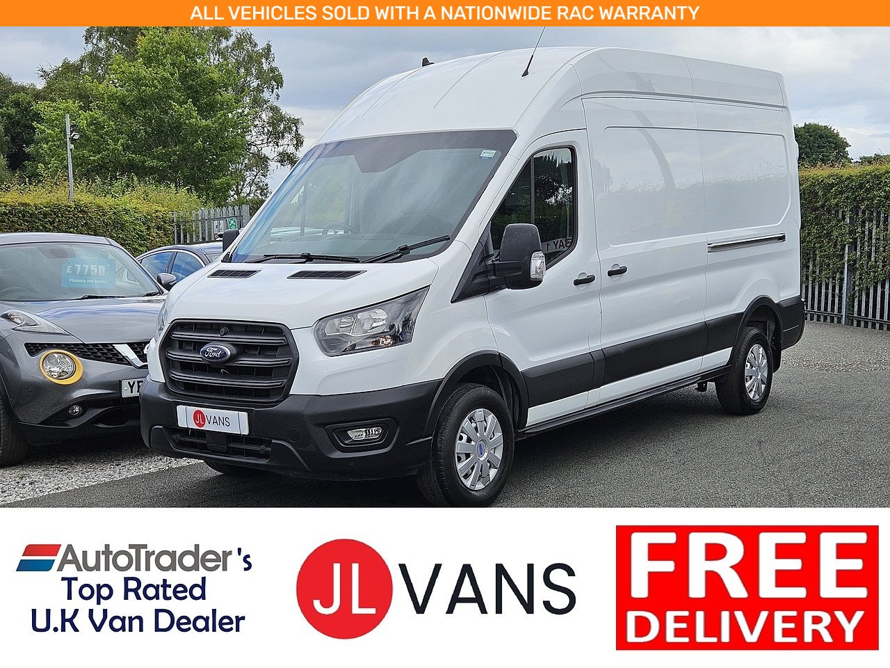 Ford 2.0 350 EcoBlue Leader Panel Van 5dr Diesel Manual RWD L3 H3 Euro 6 (s/s) (130 ps)