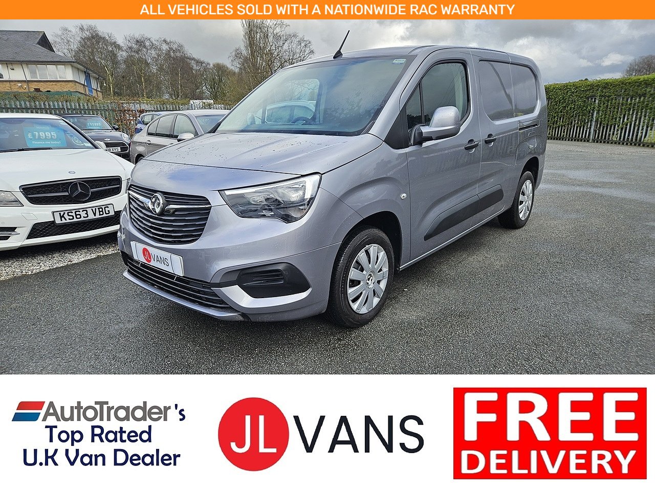 Vauxhall 1.5 Turbo D 2300 Sportive Panel Van 4dr Diesel Manual L2 H1 Euro 6 (100 ps)