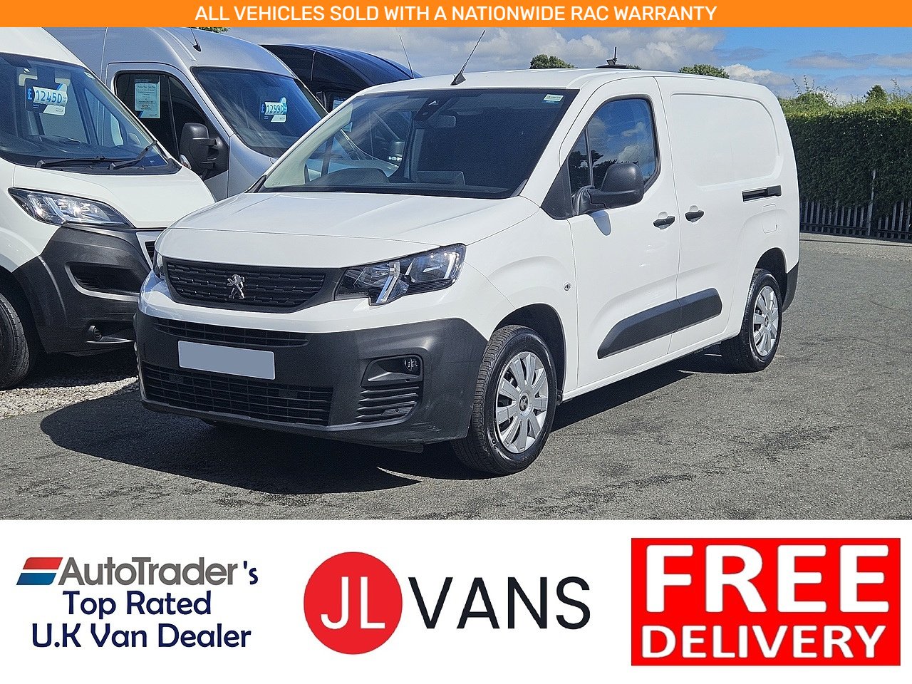 Peugeot 1.5 BlueHDi 950 Professional Premium Long Panel Van 6dr Diesel Manual LWB Euro 6 (100 bhp)