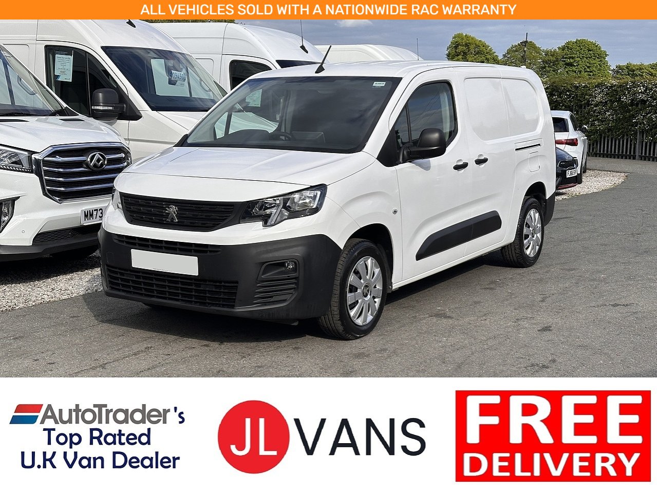 Peugeot 1.5 BlueHDi 950 Professional Long Panel Van 6dr Diesel Manual LWB Euro 6 (s/s) (100 bhp)