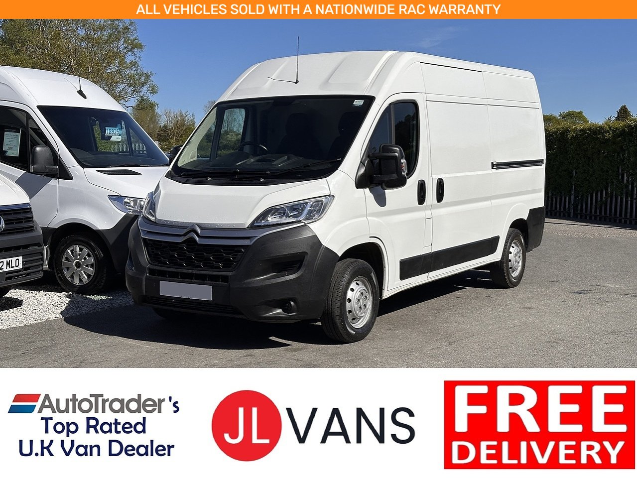 Citroen 2.2 BlueHDi 35 Enterprise Panel Van 5dr Diesel Manual L2 High Roof Euro 6 (s/s) (140 ps)