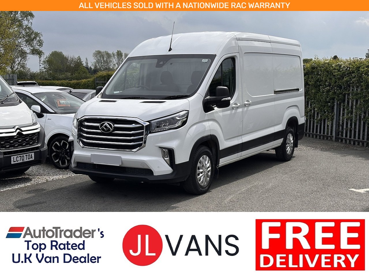 MAXUS 2.0 D20 LUX Panel Van 5dr Diesel Manual FWD L3 H2 Euro 6 (s/s) (163 ps)