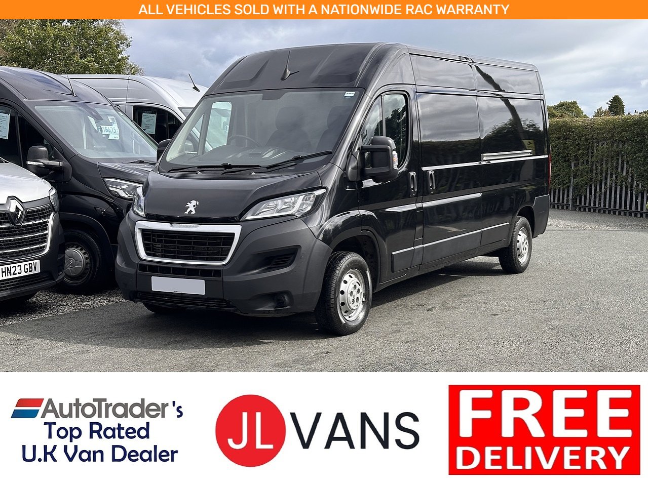 Peugeot 2.2 BlueHDi 335 Professional Panel Van 5dr Diesel Manual L3 H2 Euro 6 (s/s) (140 ps)