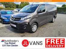 Vauxhall Vivaro Turbo D 2900 Dynamic L2H1 Euro 6 2022 