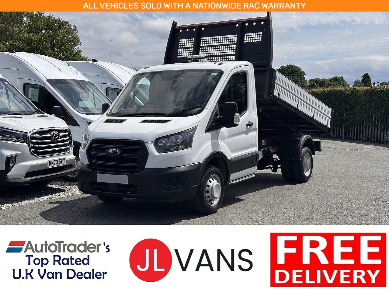 Ford 2.0 350 EcoBlue HD Leader Tipper 2dr Diesel Manual RWD L2 Euro 6 (s/s) (130 ps)