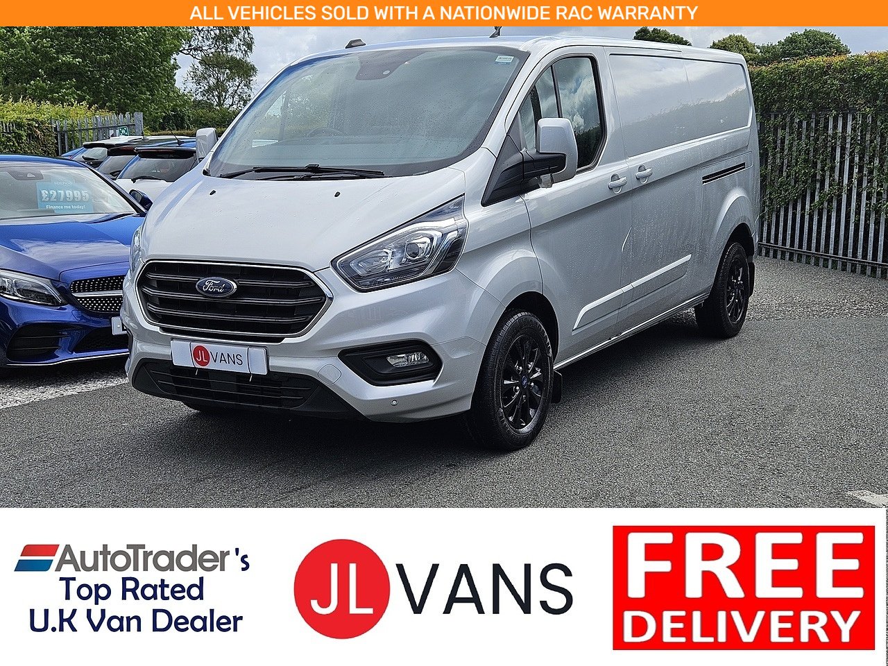 Ford 2.0 300 EcoBlue Limited Panel Van 5dr Diesel Manual L2 H1 Euro 6 (s/s) (130 ps)