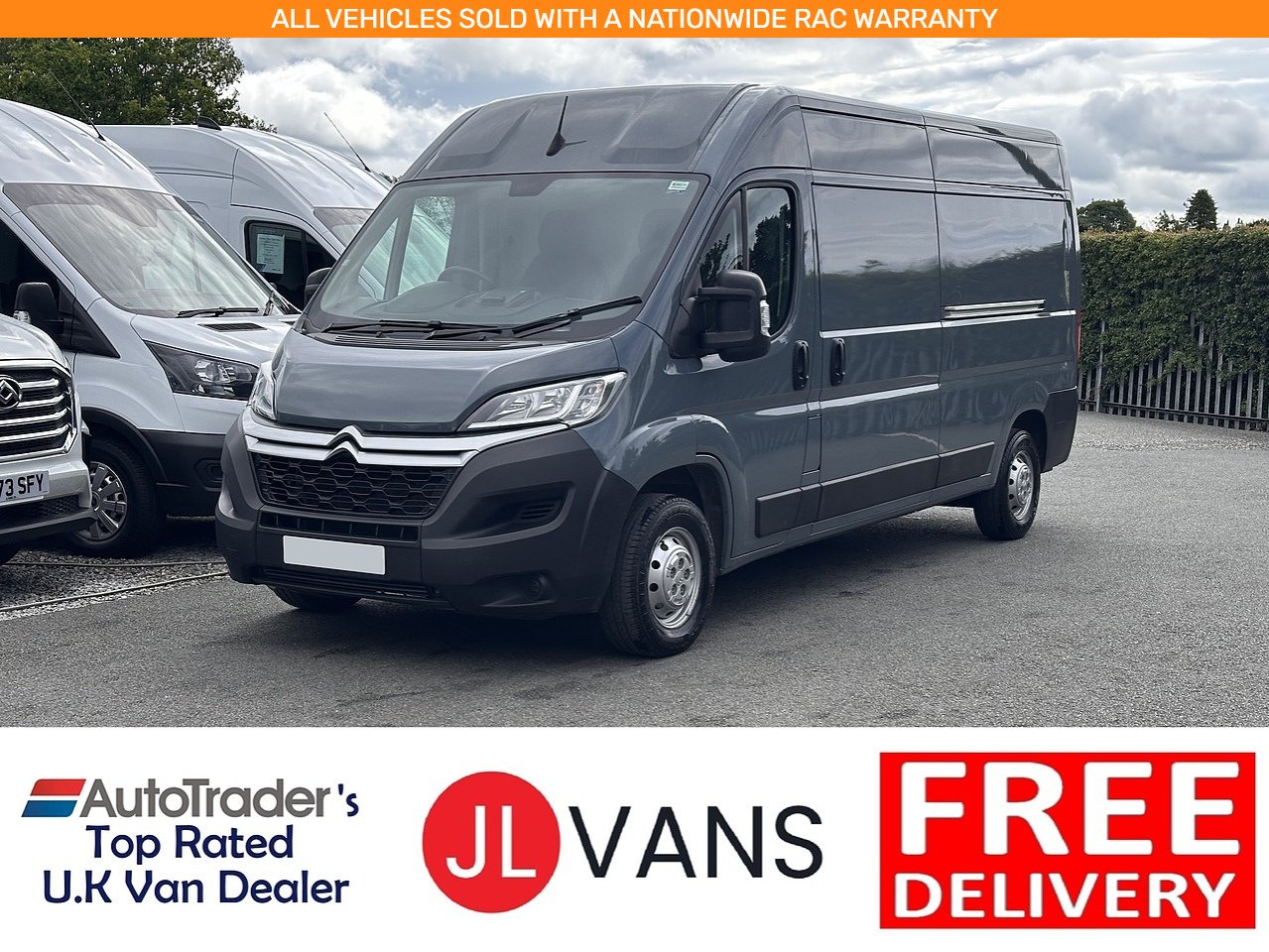 Citroen 2.2 BlueHDi 35 Enterprise Panel Van 5dr Diesel Manual L3 High Roof Euro 6 (s/s) (140 ps)