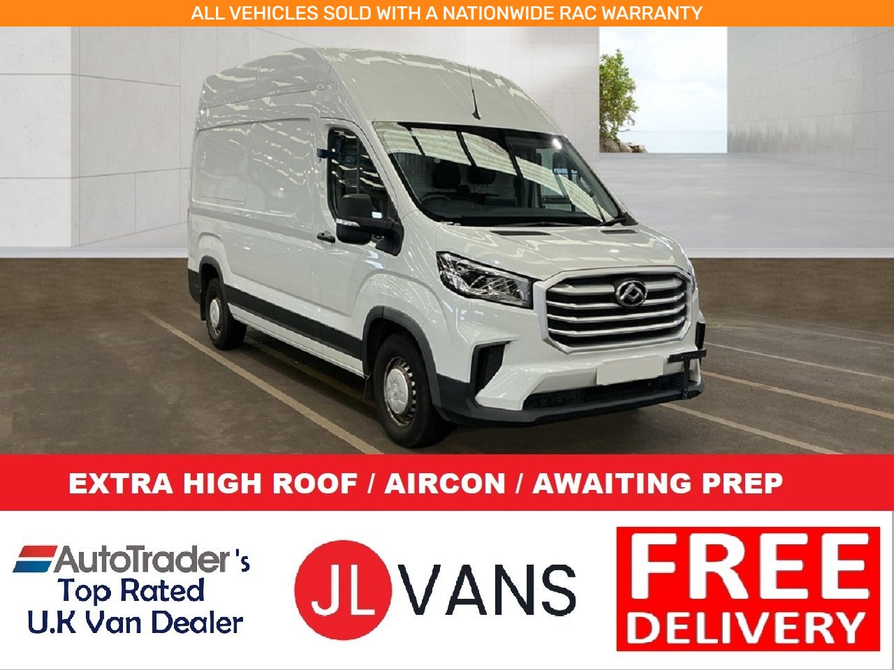 MAXUS 2.0 D20 Panel Van 5dr Diesel Manual FWD L3 H3 Euro 6 (s/s) (163 ps)