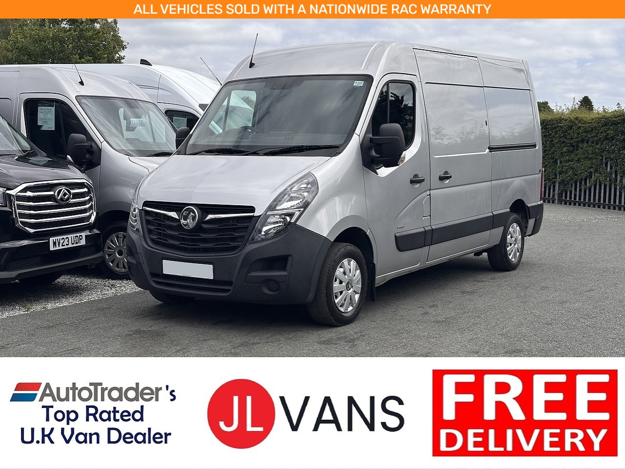 Vauxhall CDTi 3500 BiTurbo Edition L2H2 Euro 6 135ps AC 2020 2.3 5dr Panel Van Manual Diesel