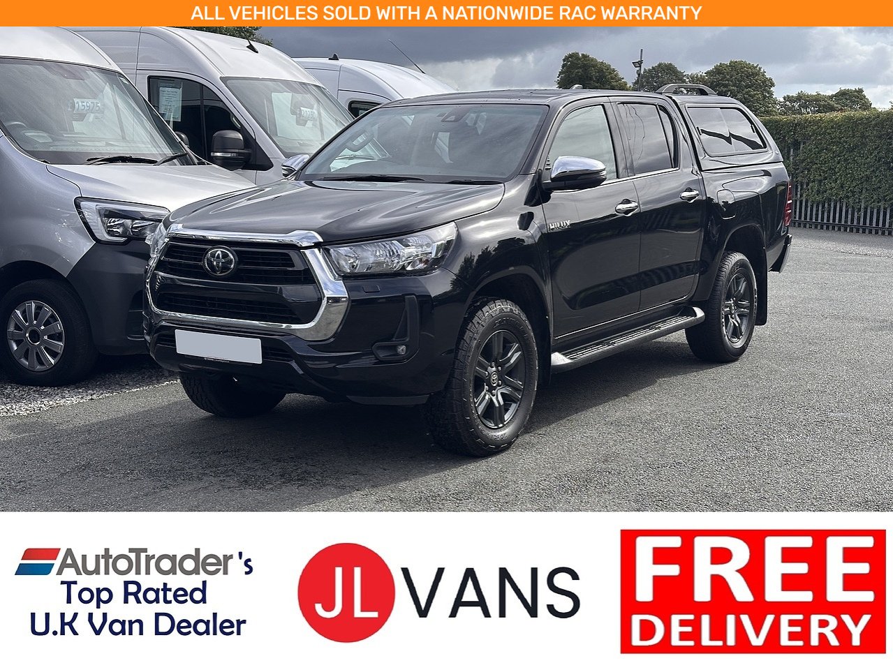 Toyota 2.4 D-4D Icon Pickup Double Cab 4dr Diesel Auto 4WD Euro 6 (s/s) (150 ps)