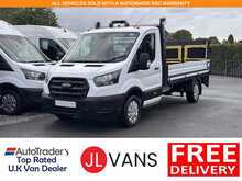 Ford Transit 350 EcoBlue Leader L3 Dropside Euro 6 130ps AC 2021 