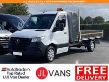 Mercedes-Benz Sprinter 315 CDI Progressive L3 Dropside Euro 6 150bhp 2021 