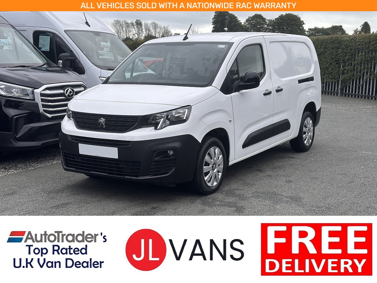 Peugeot 1.5 BlueHDi 950 Professional Premium Long Panel Van 6dr Diesel Manual LWB Euro 6 (100 bhp)