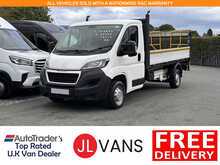 Peugeot Boxer 335 Blue Hdi L3 Dropside Euro 6 165ps AC 2020 