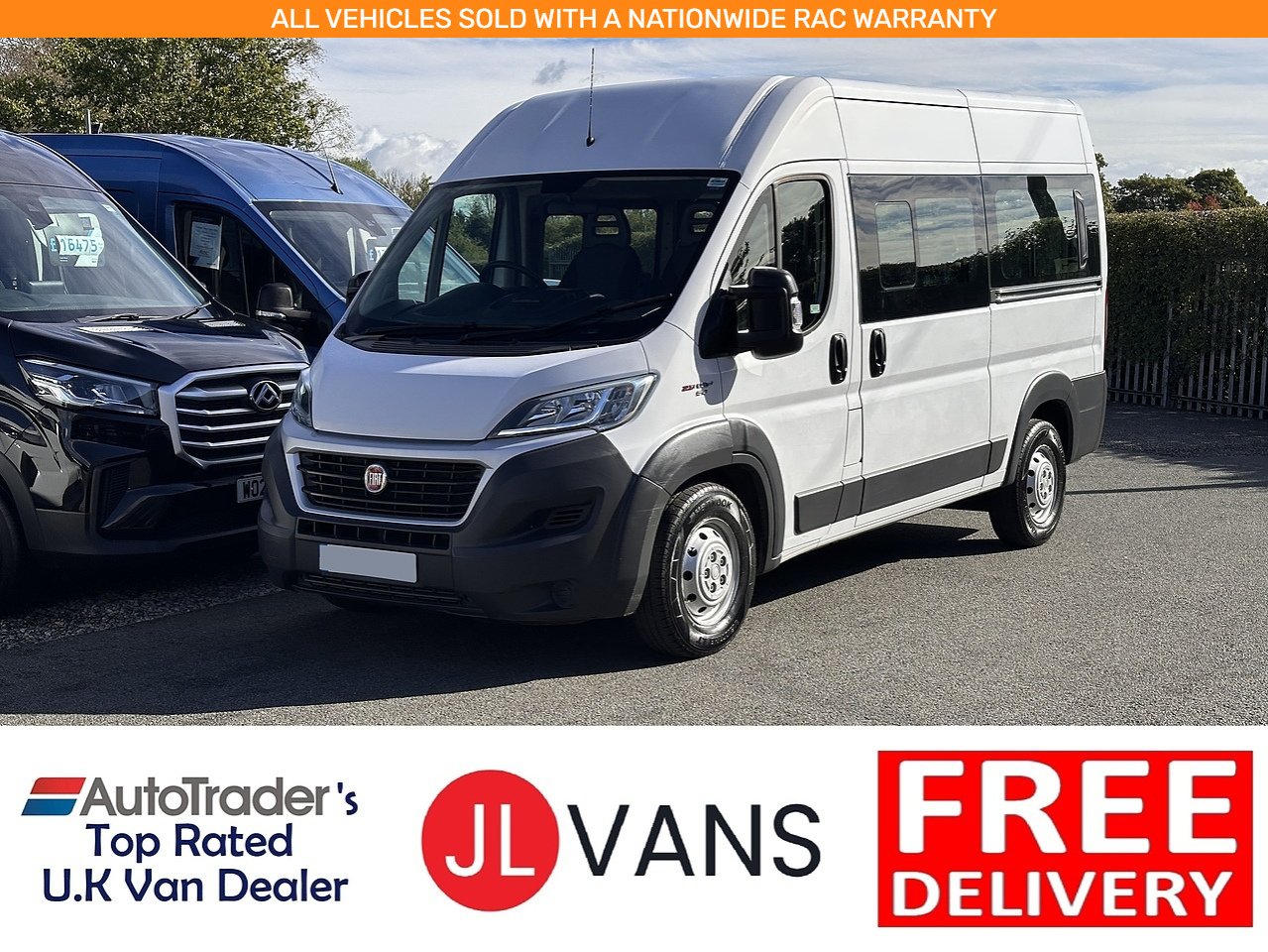 Fiat 2.3 MultiJetII 35 Maxi Combi Van 5dr Diesel Manual M H2 Euro 6 (s/s) (150 ps)