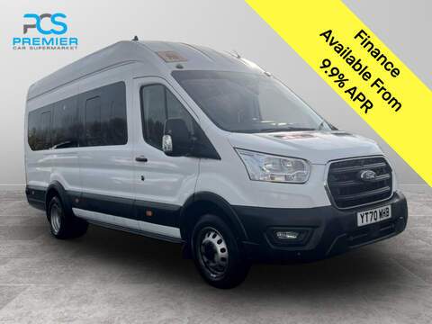 Ford Transit 2.0 460 EcoBlue Leader Minibus Double Cab 5dr Diesel Manual RWD L4 H3 Euro 6 (s/s) (17 Seat, DRW) (130 ps)