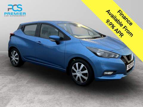 Nissan Micra 1.2 PureTech Sense Hatchback 5dr Petrol Manual Euro 6 (s/s) (83 ps)
