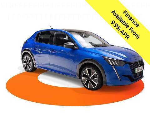 Peugeot E-208 R135 EV50 52kWh GT Line + Hatchback 5dr Electric Auto (Rapid Charge) (134 bhp)