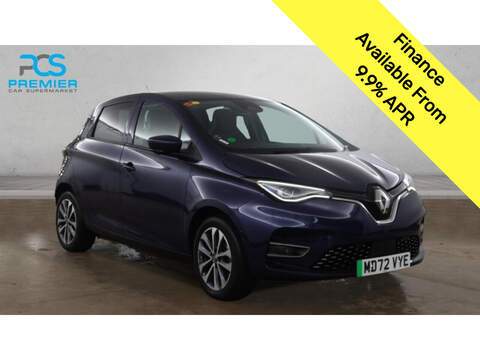 Renault Zoe R135 EV50 52kWh GT Line + Hatchback 5dr Electric Auto (Rapid Charge) (134 bhp)