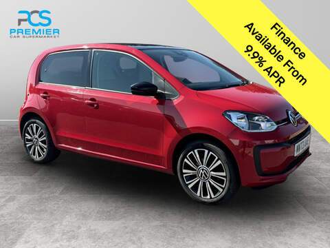 Volkswagen up! 1.0 Black Edition Hatchback 5dr Petrol Manual Euro 6 (s/s) (65 ps)