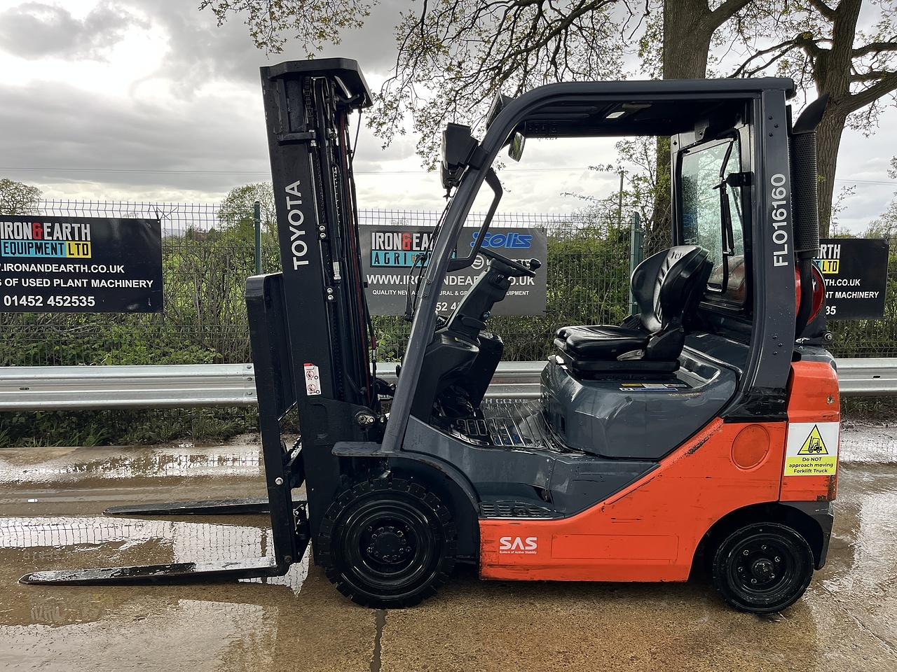 Toyota 2016 Forklift LPG