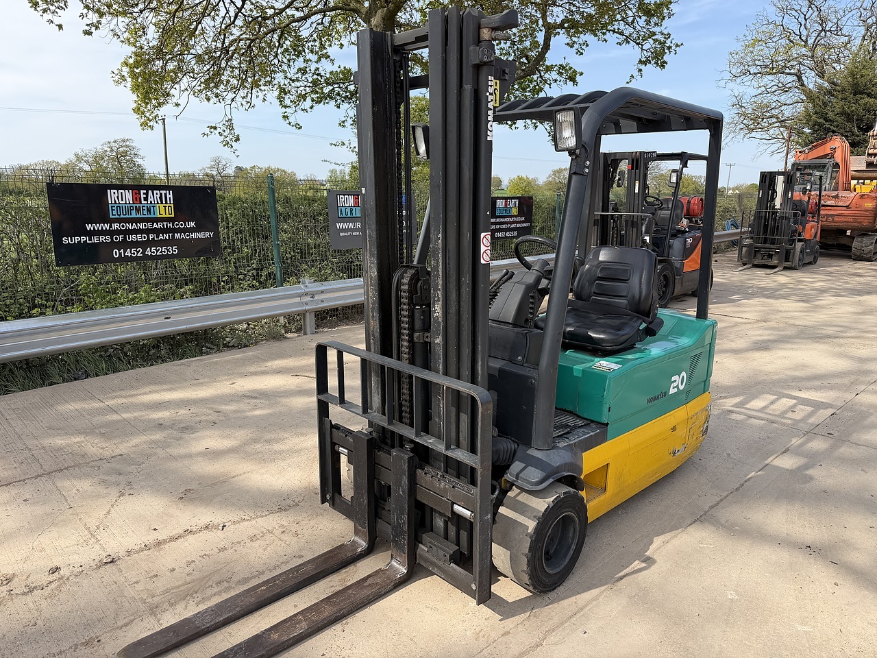 Used electric forklifts for sale in the UK