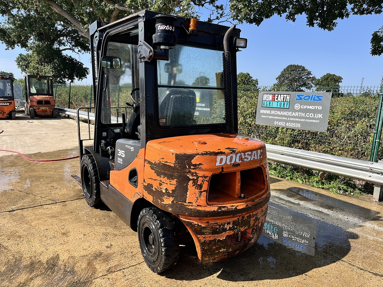 2011 Doosan D35C-5 Forklift forklift for sale in Berkeley, Gloucestershire — photo 3